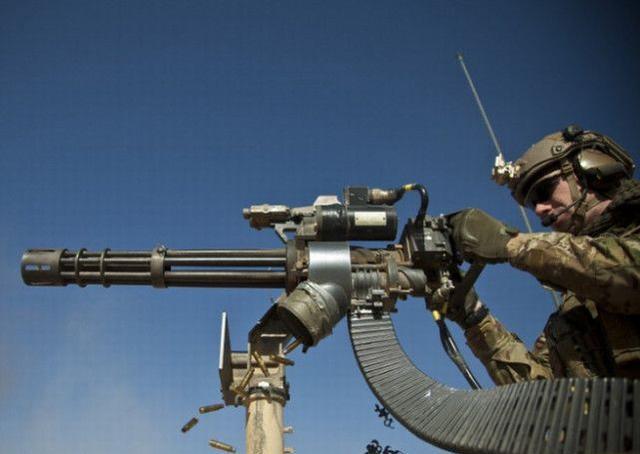 各种各样的重型加特林机枪看看你认识多少种