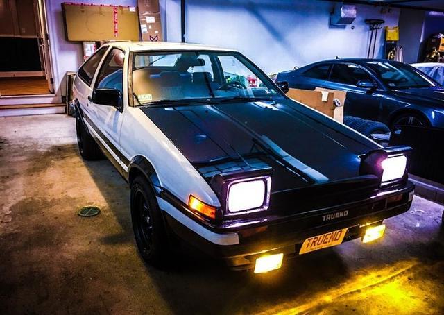 秋名山神车,海外小伙成功翻新ae86,让丰田经典再现!