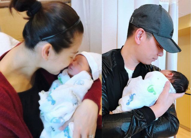 胡杏儿和老公带儿子出门透气,她非常幸福