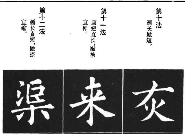 一文看懂"毛笔楷书结构法则",欧阳询总结的远远胜过田蕴章!