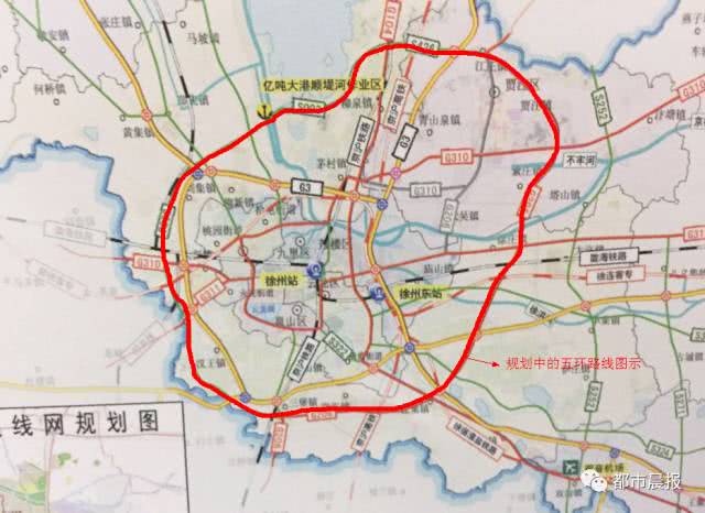 徐州五环路又有新动向,这条13公里的路段今年开工