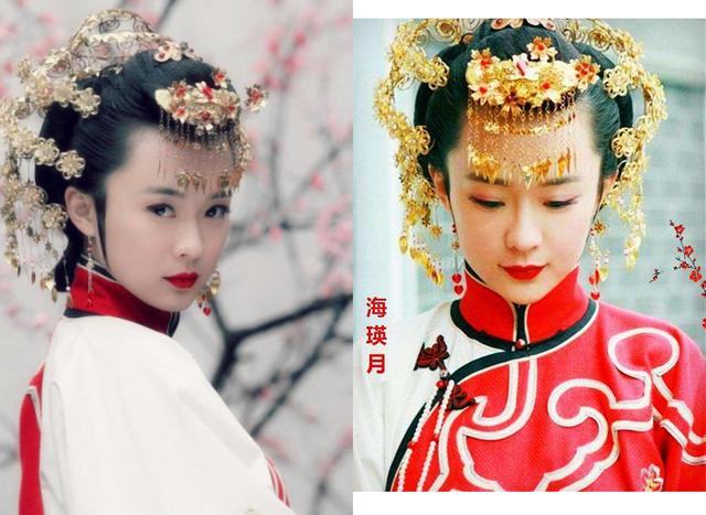 女星珠帘额饰杨幂最嫩张钧甯最仙没想到最后都被她比了下去