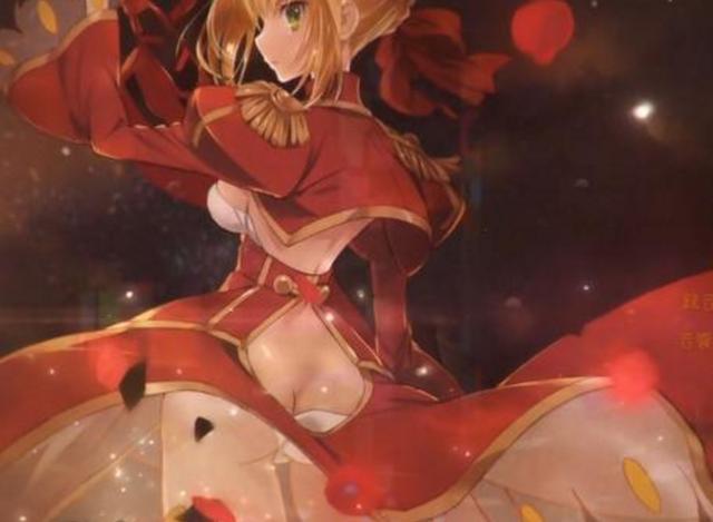 反倒是武内脸插画的尼禄,这还是尼禄吗?呆毛王换了套衣服吧.