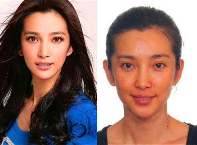 10大女星卸完妆以后的素颜照,佟丽娅皮肤差!赵丽颖显清纯!