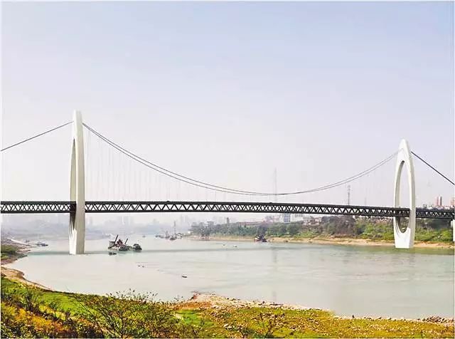 渝长复线黄桷沱大桥图片