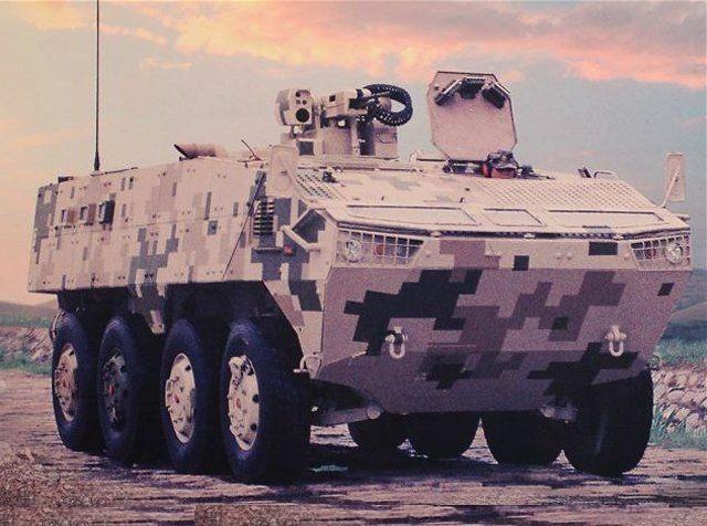 中国装甲车的神奇设计:尾门既能上下开 又能左右开