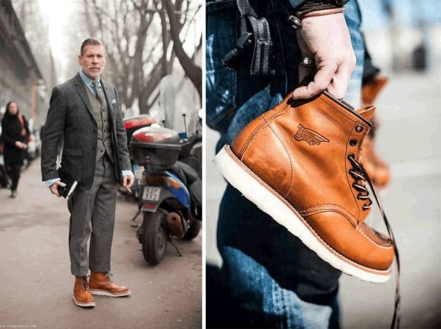 u,天猫,烧饼铺(7折起)红翼是美国最经典的工装靴,地位相当于牛仔裤里