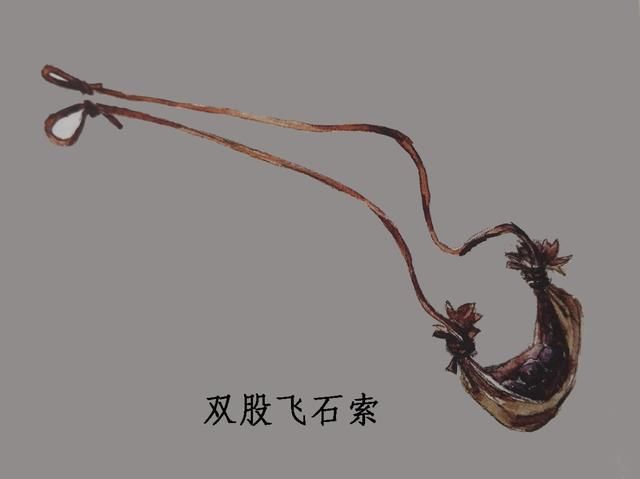 古代投射兵器详解弓弩箭和飞石索