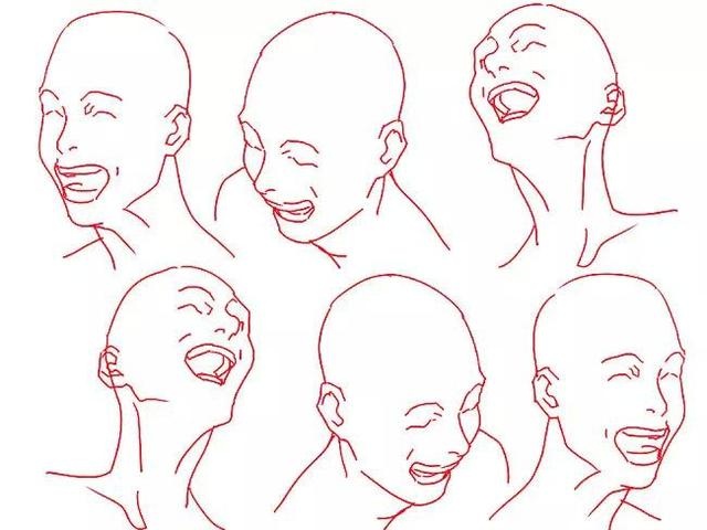 各种表情的画法讲解迷之表情