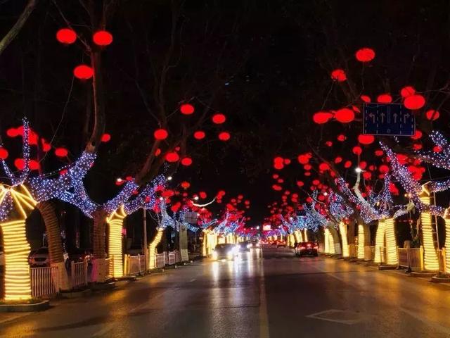 2018年临沂春节景观亮化工程美爆了快去看看吧
