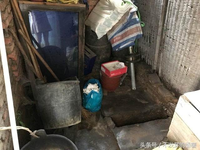 一组农村旱厕的照片,比印度还脏还臭