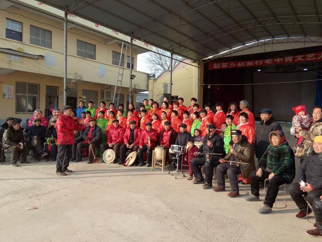 筹资组建文艺队弘扬社会正能量记滑县赵营乡赵营村村民马喜成