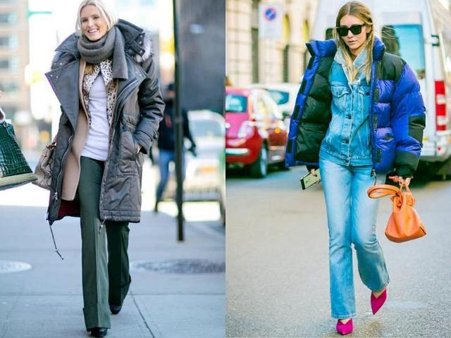 双外套叠穿远离臃肿羽绒服过年才时髦