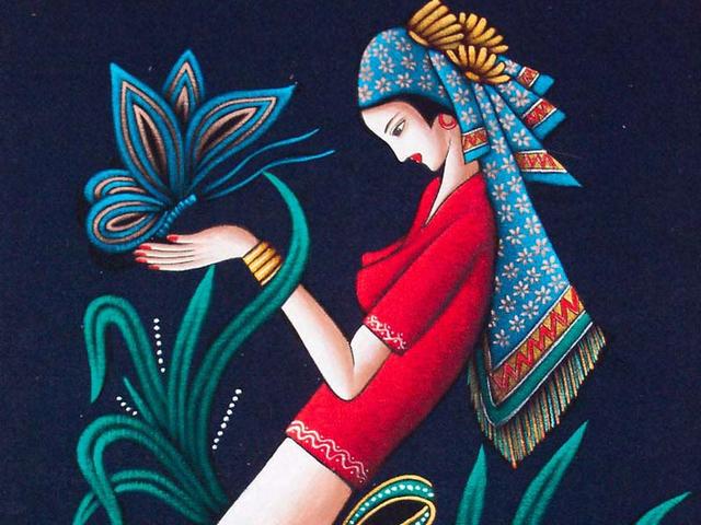 傣族蜡染,珍品民族艺术之花