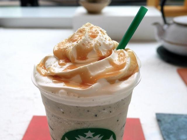 日本星巴克限定《焙茶奶油星冰乐》全新登场,地道的焙茶风味