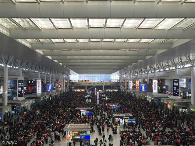 2018春节最拥挤的6个火车站,上海占了一半,今年你还回家吗?