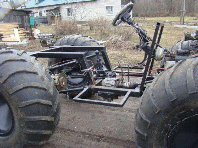 外国网友自制强悍越野车, 悍马公司都想给他发邀请函