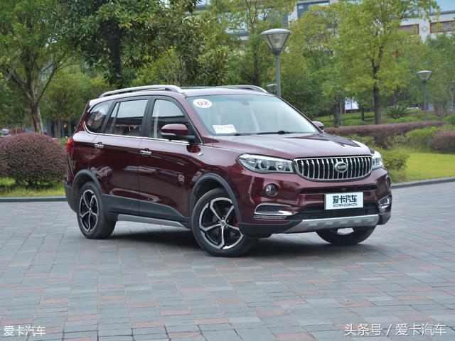 斯威x7 5座版车型正式上市 8.59万元起