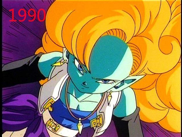 龙珠动漫早期出现过的女性角色,还有比蓝琪惨的吗?