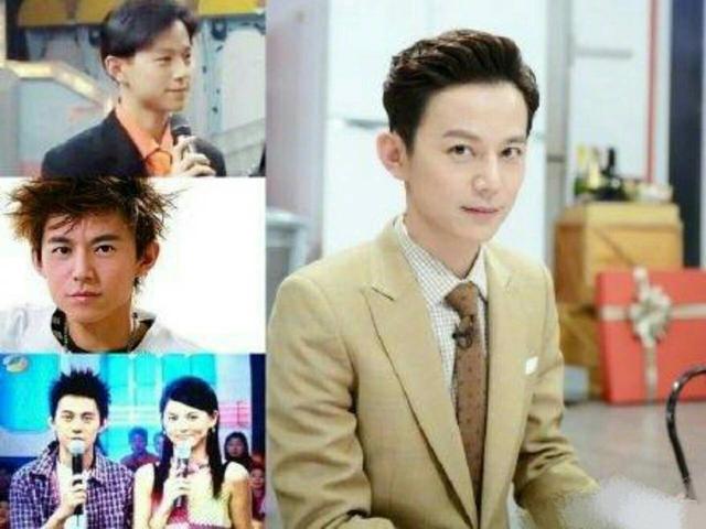 何炅 今昔对比照1994年—1998年,网友称:不老神话啊