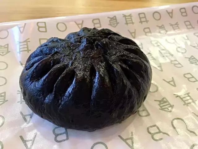 风味这款是圣诞限量版限时提供黑色包子皮整个煤球即视感有没有地址