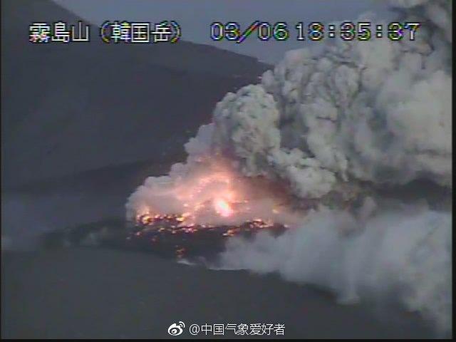 从太空看日本火山猛烈喷发,为大地震前兆?专家