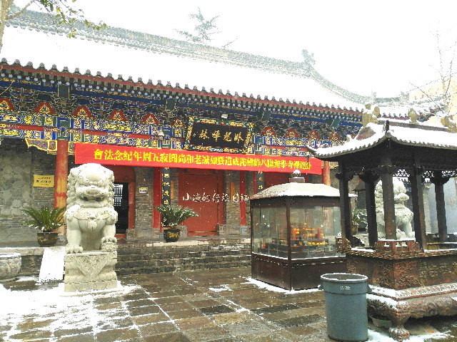 雪中卧龙寺,告诉你何为空灵悠远,美成仙境!