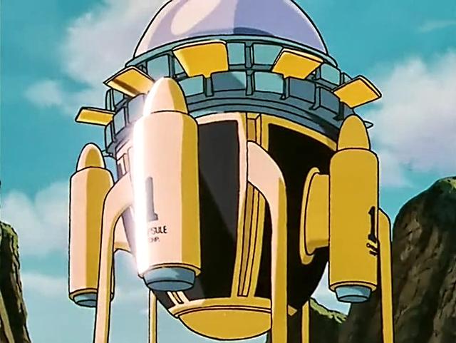 在龙珠z篇中特兰克斯就是乘坐时光机穿越过来打沙鲁的.