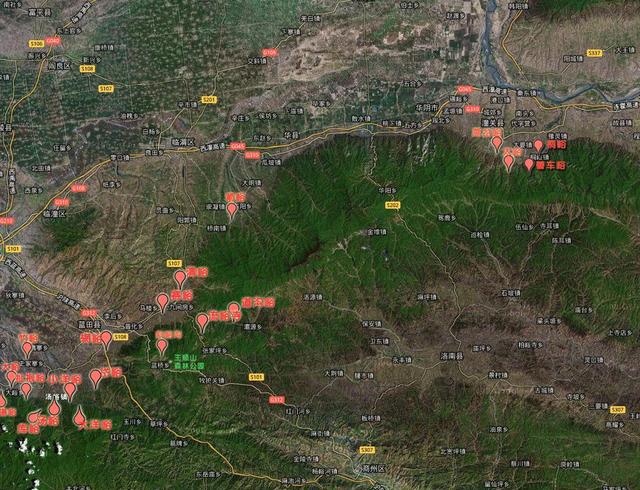 古斜谷,在陕西省眉县南三十里,虎踞秦岭北麓最后送上几幅高清峪口卫星