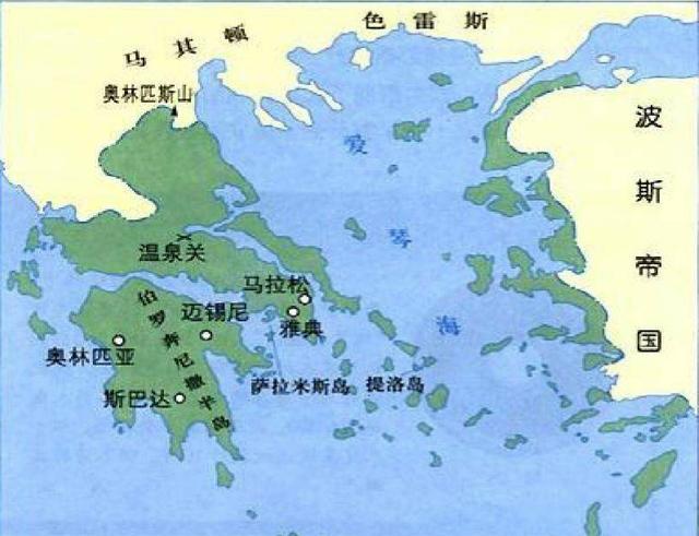 马拉松战役和斯巴达三百勇士是这样的背景下发生的?