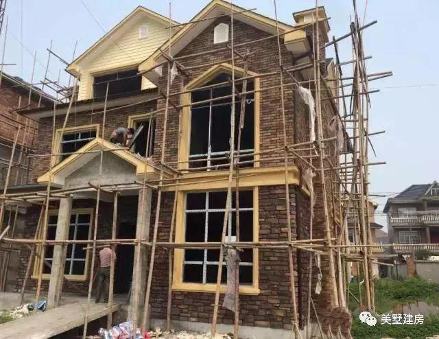 7款农村自建房效果图和实景图作对比 第三款真的是美呆了!