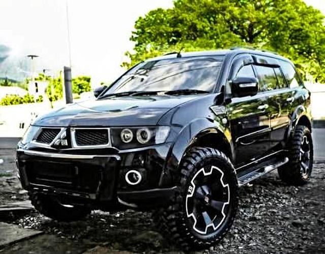 三菱劲畅和他的前生l200皮卡超选四驱加双锁越野王者改装利器