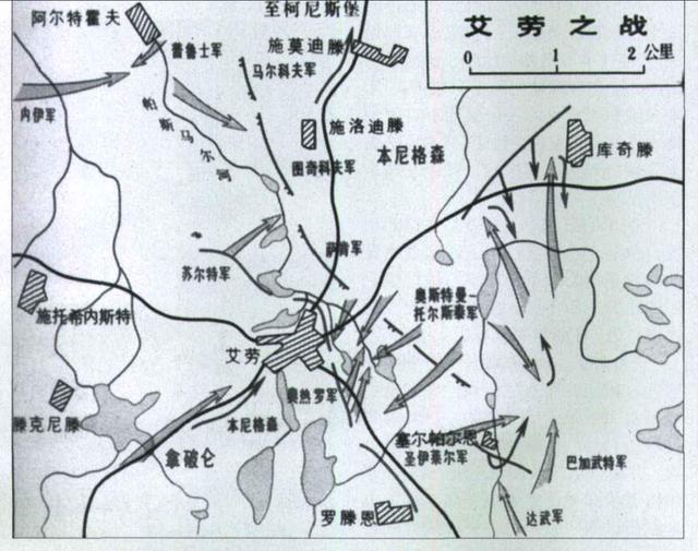 拿破仑流血最多的战役之一