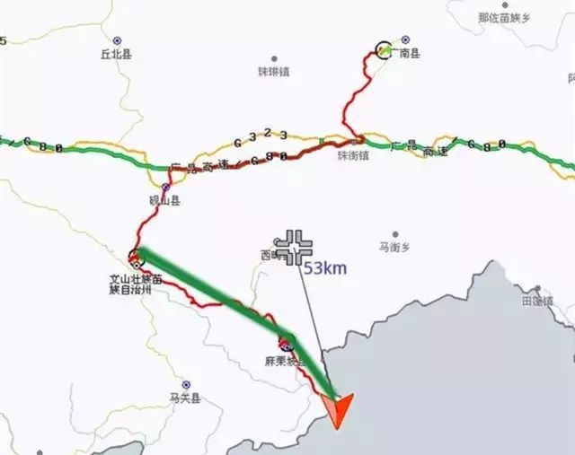 20公里计划工期为3年广那高速即广南至那洒高速公路是文山州骨架公路