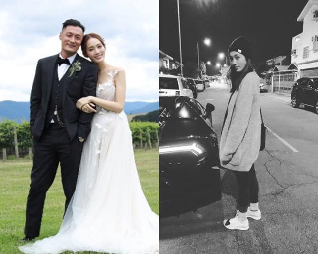 余文乐晒老婆王棠云侧身照 网友:孕肚好明显|余文乐