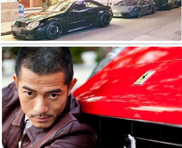 有次沈嘉伟,郭富城,张智霖三人开着三辆价值共千万的豪车去吃宵夜