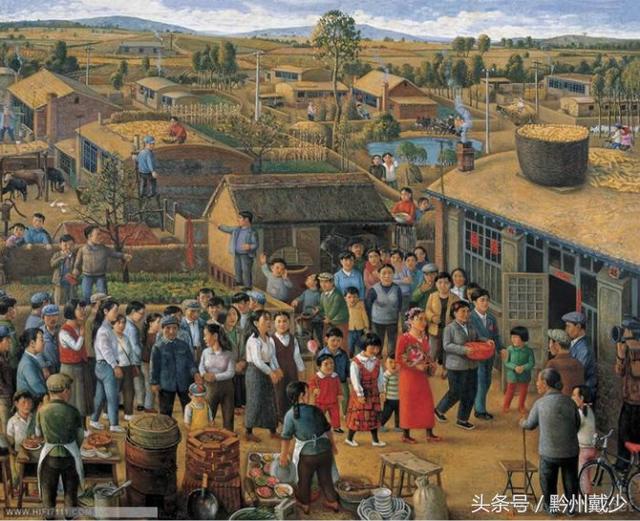 满满的回忆油画里的乡土中国