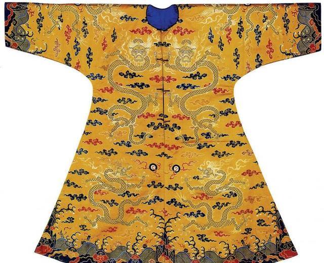 明朝龙袍上面怎么有两把斧头?