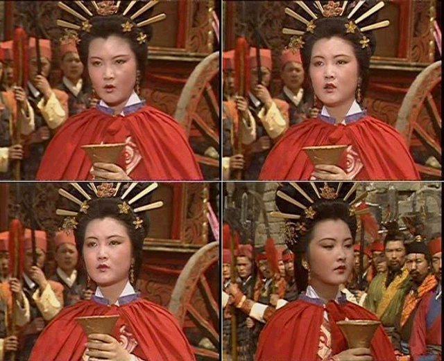 "扇子头"不稀罕,87版电视剧《王昭君》中有