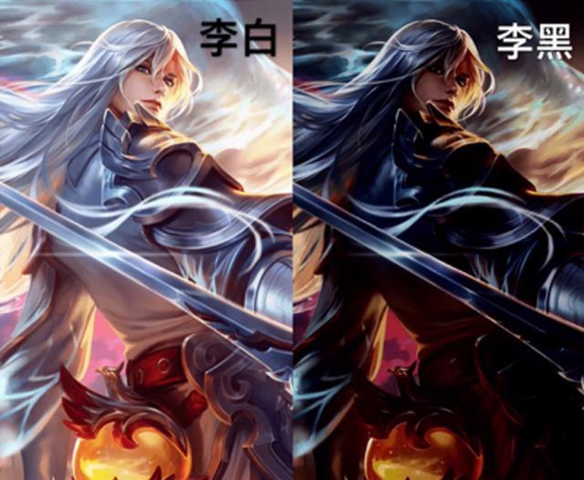 王者荣耀四款英雄名字相反李白成亮点武则天倒挂金钩