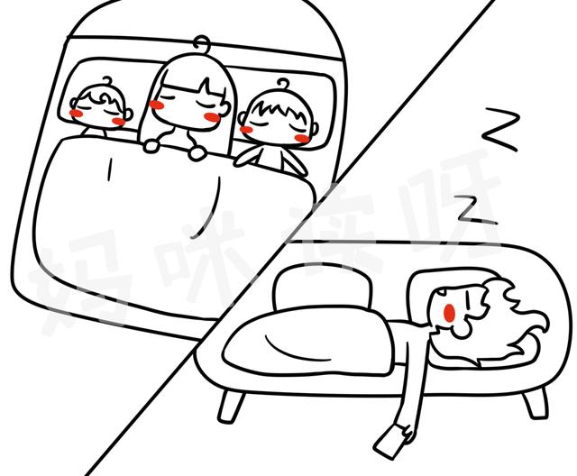 家有两个娃,有哪些槽点满满的睡姿?最后一张图最拉"仇恨"!