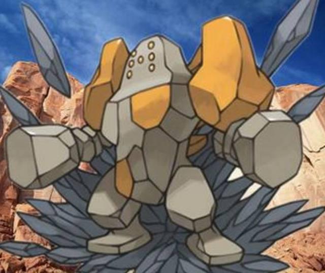 雷吉洛克大岩蛇(日文︰イワーク,英文︰onix)是岩石属性和地面属性