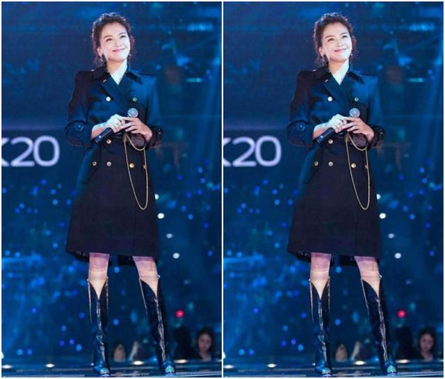 刘涛才撞衫范冰冰赢了,怎么这一身就穿成了灾难!白纱裹得腰没了