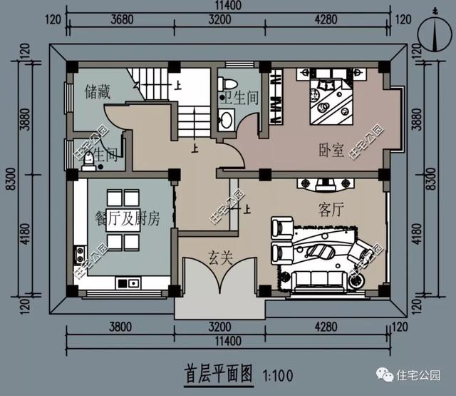 新年换新家,10套最受欢迎农村自建房户型,第9套20万你想建吗?