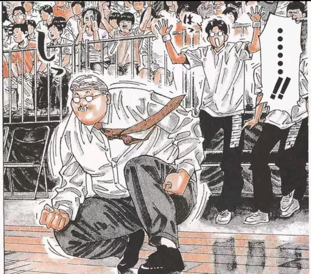 《灌篮高手》别傻了,安西教练从来就没想过带领湘北称霸全国