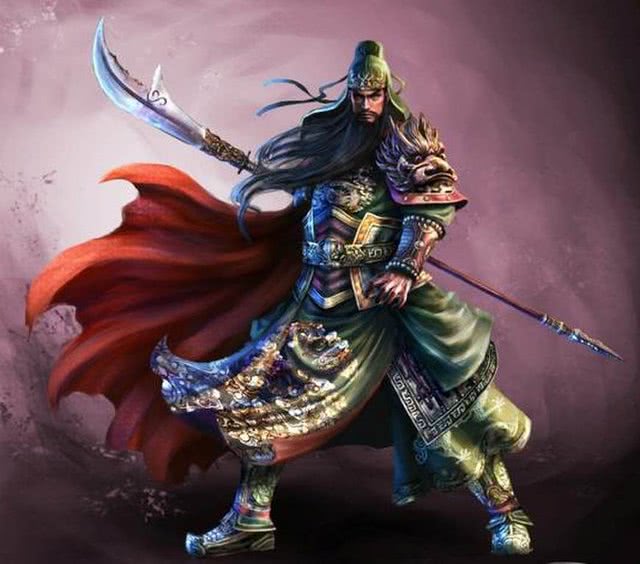 关二爷的青龙偃月刀有厉害威猛无比霸气十足不愧为兵器之王