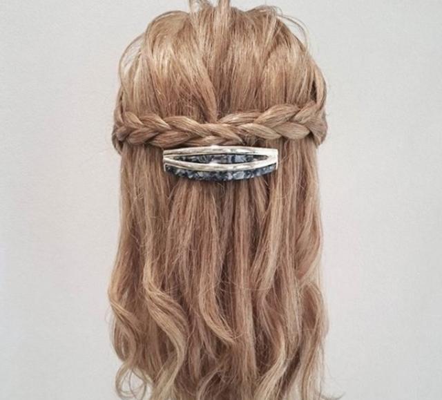 小清新麻花编发