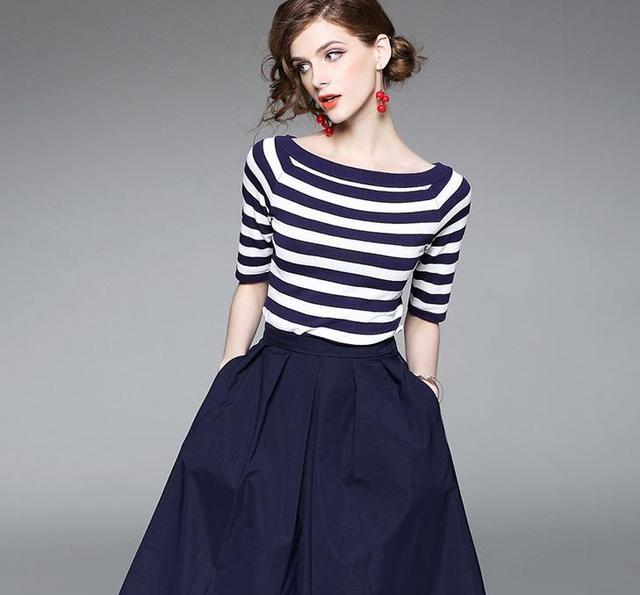 很多人喜欢条纹服装,这是为什么呢,潮女搭配师告诉你这个秘密