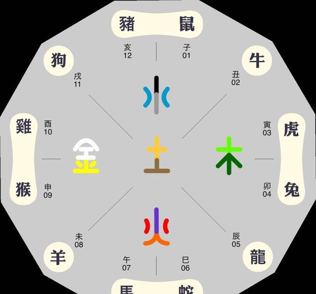 冷知识生肖的五行色彩之禁忌