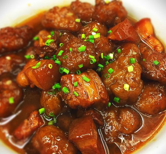 山粉红烧肉——安徽人都爱吃的家乡菜,味蕾最有记忆的美食